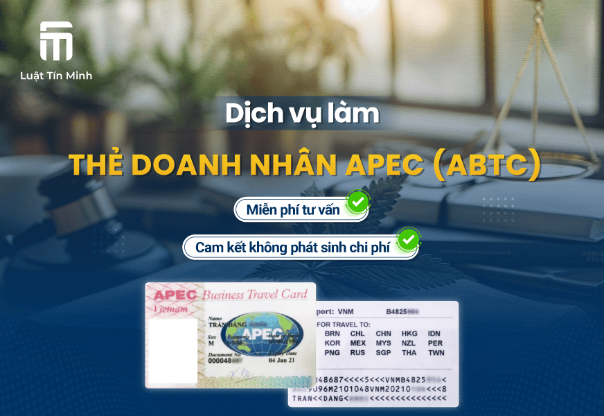 Dịch vụ làm thẻ doanh nhân APEC card, thẻ ABTC - trọn gói