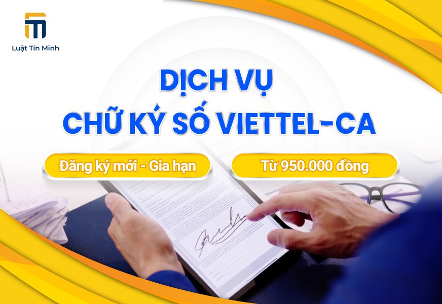 Bảng giá Dịch vụ Chữ ký số (token) Viettel-CA [Từ 950.000đ]