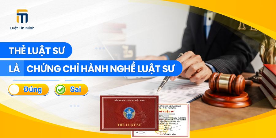 Khác biệt về chứng chỉ hành nghề luật sư và thẻ luật sư là gì