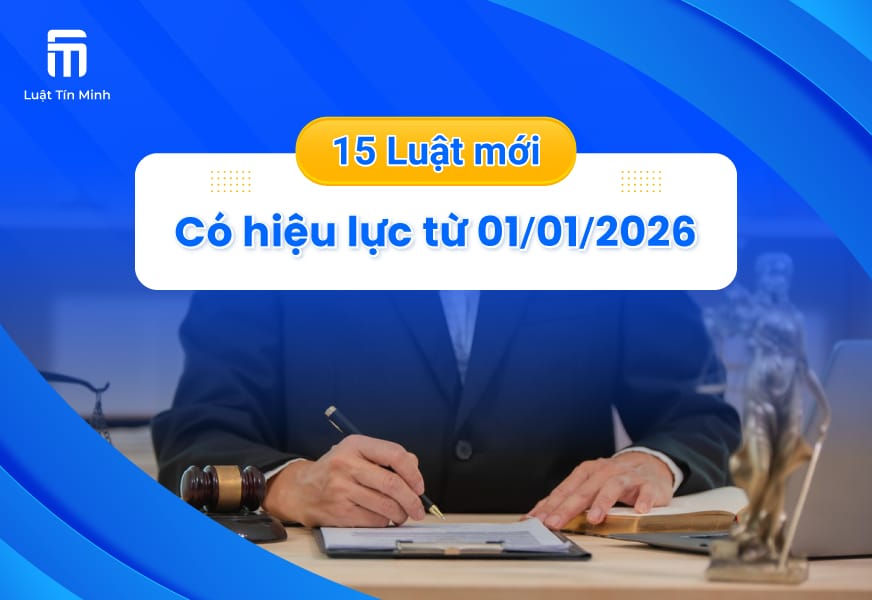 15 Văn bản pháp luật mới ban hành - Hiệu lực từ 01/01/2026